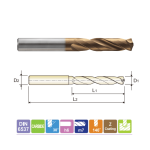 Burghiu carbura fara racire 3xD, Dream Drill Pro, 7.1x8x41x79 Cod Produs: DGN523071 - imagine 2