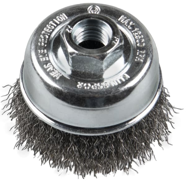 br_bt600w_1.jpg BT 600 W Perie în formă de cupă, 65 mm Filet M 14 0,3 Oțel, - imagine 1