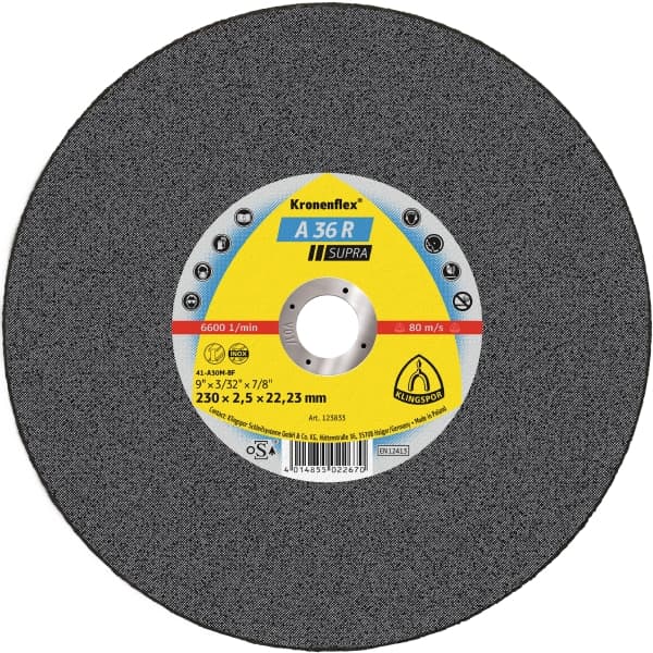 kt_a36rsu.jpg A 36 R Discuri debitare, 115 x 2 x 22,23 mm Drept, Set 25 buc. - imagine 1